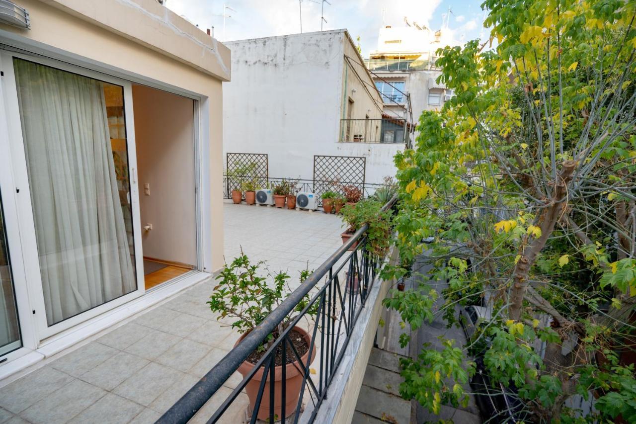 Acropolis Metro St.3 Bedrοοms 6 Persons Maisonette Atenas Exterior foto