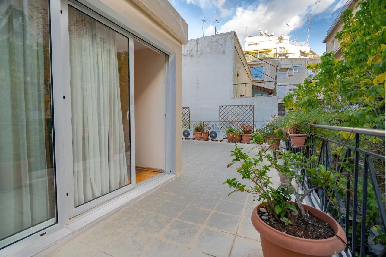Acropolis Metro St.3 Bedrοοms 6 Persons Maisonette Atenas Exterior foto